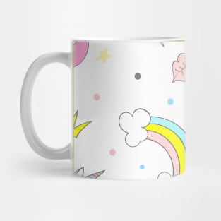 pattern  unicorn Mug